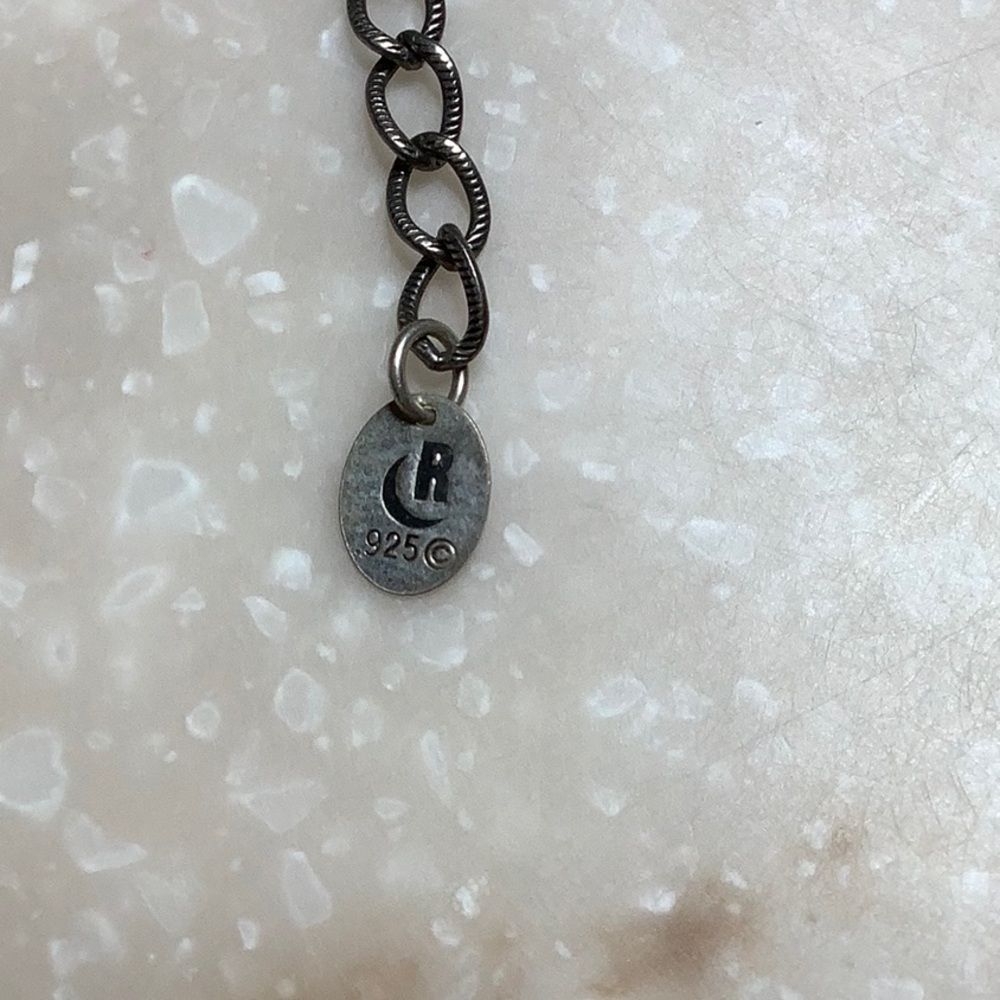 😍925 Silver & Turquoise/Lapis Necklace😍NWOT - Picture 7 of 8